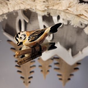 Sparrow handmade in Japan brooch